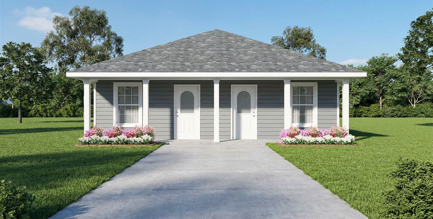 Duplex plan J1690-15d